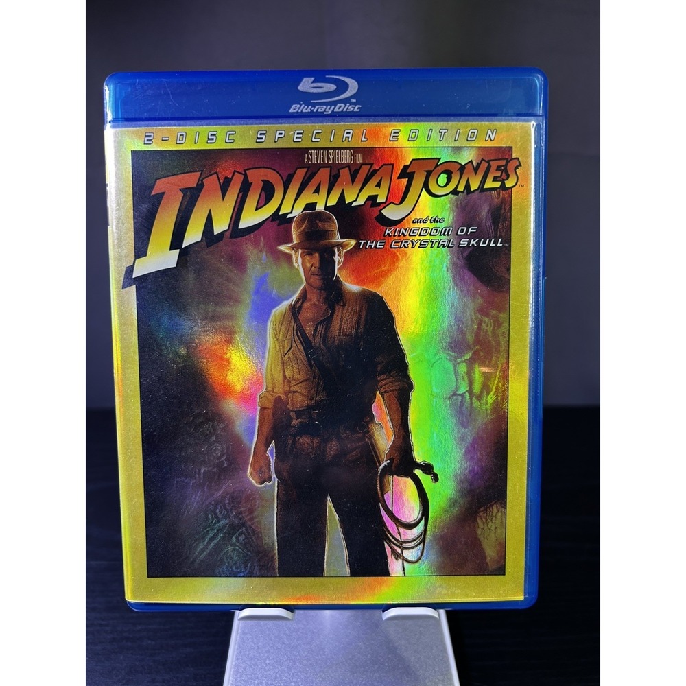 Indiana Jones and the Kingdom of the Crystal Skull (Blu-ray, 2008) 2 Discs